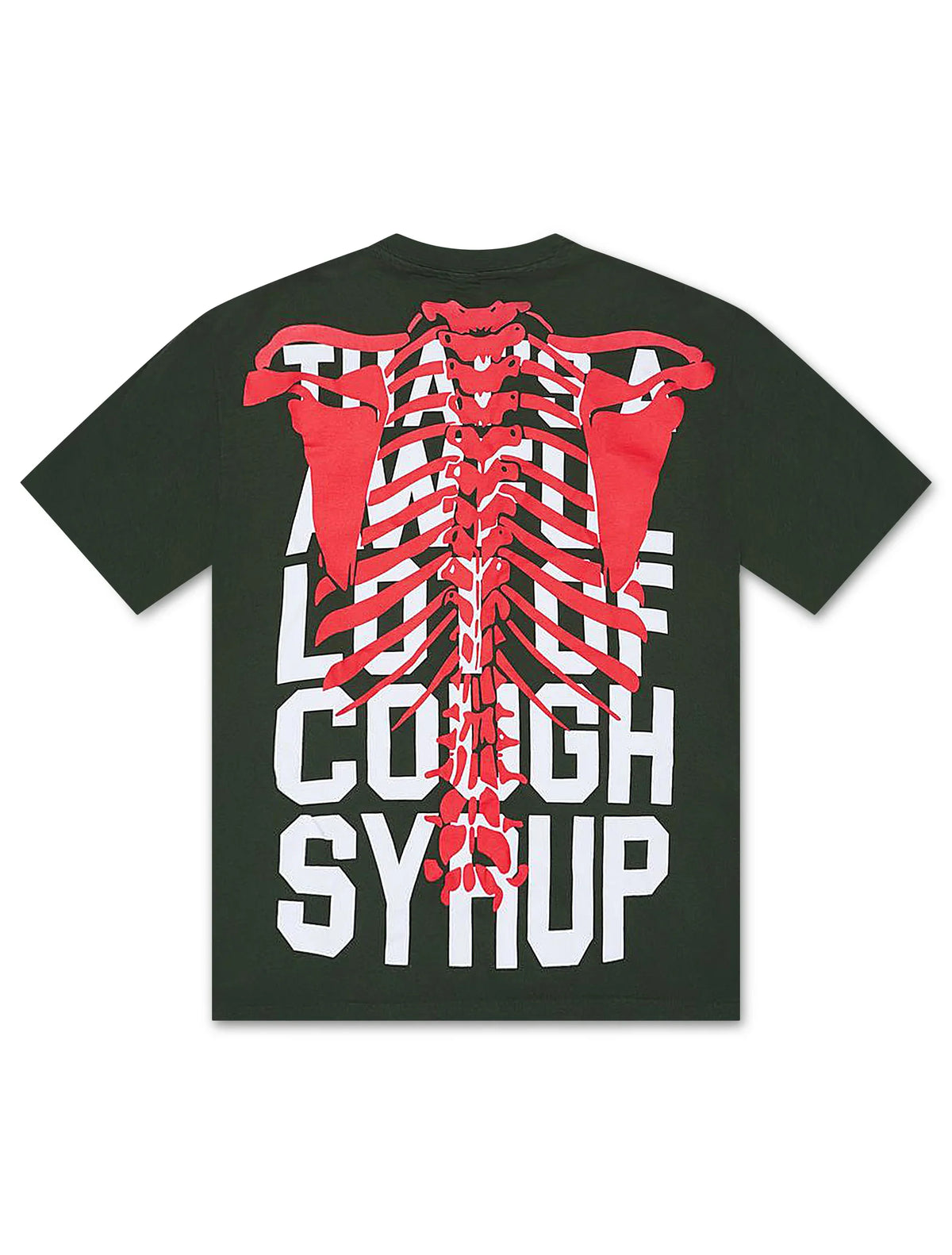 ALOCS Skeleton Tee - Green/Red