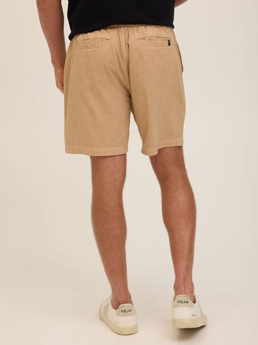 Dylan Herringbone Twill Short
