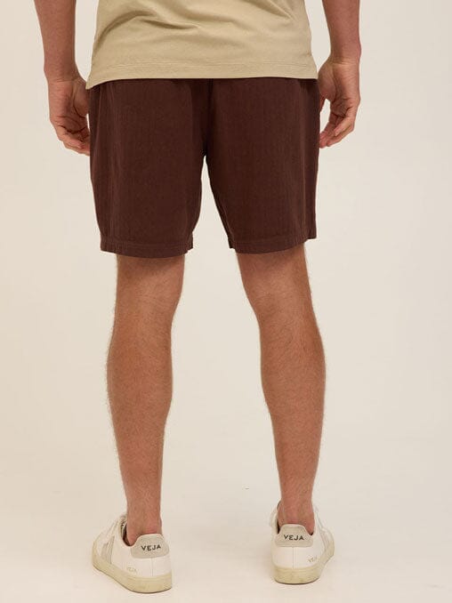 Dylan Herringbone Twill Short