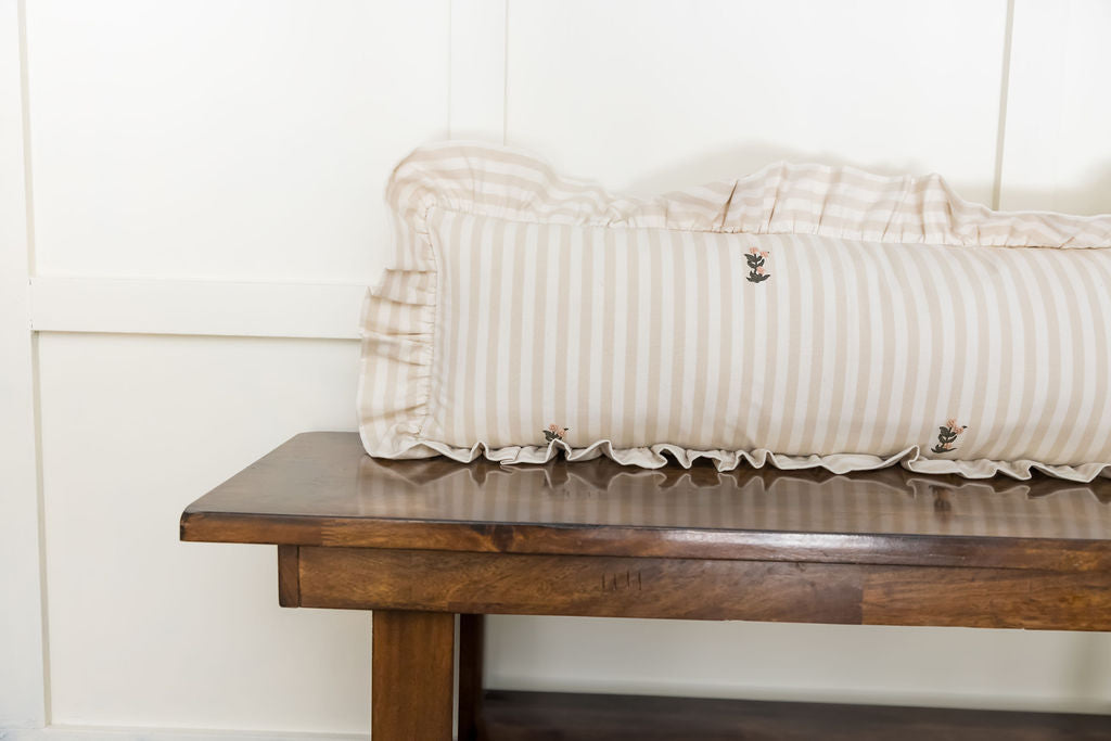 Frances Ruffled Lumbar Pillow