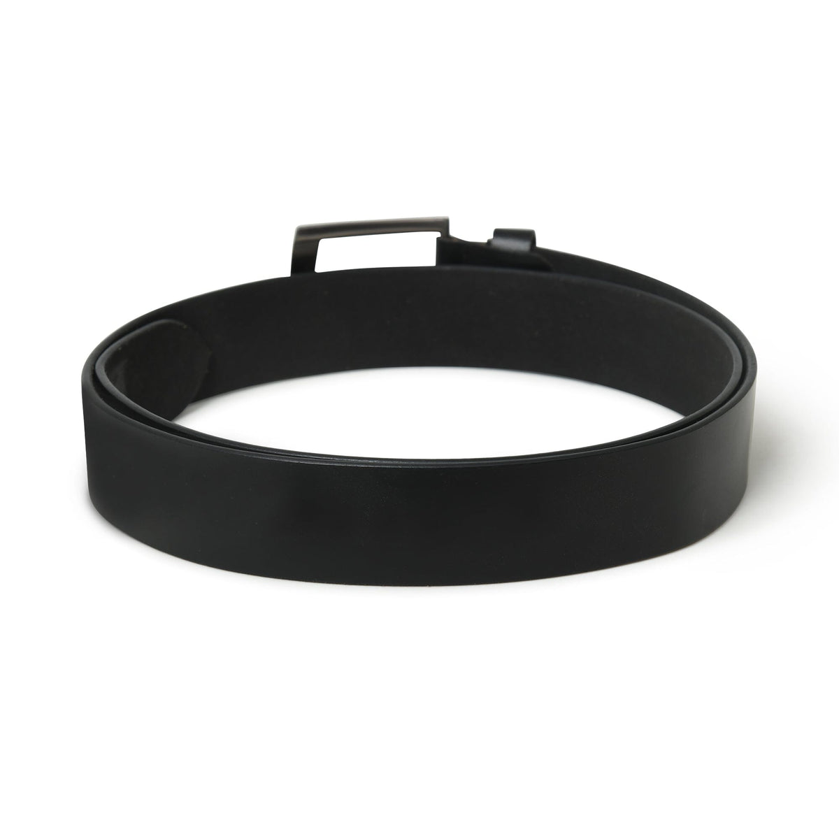 Minimalist Black Leather Belt - Osadia Concept Store