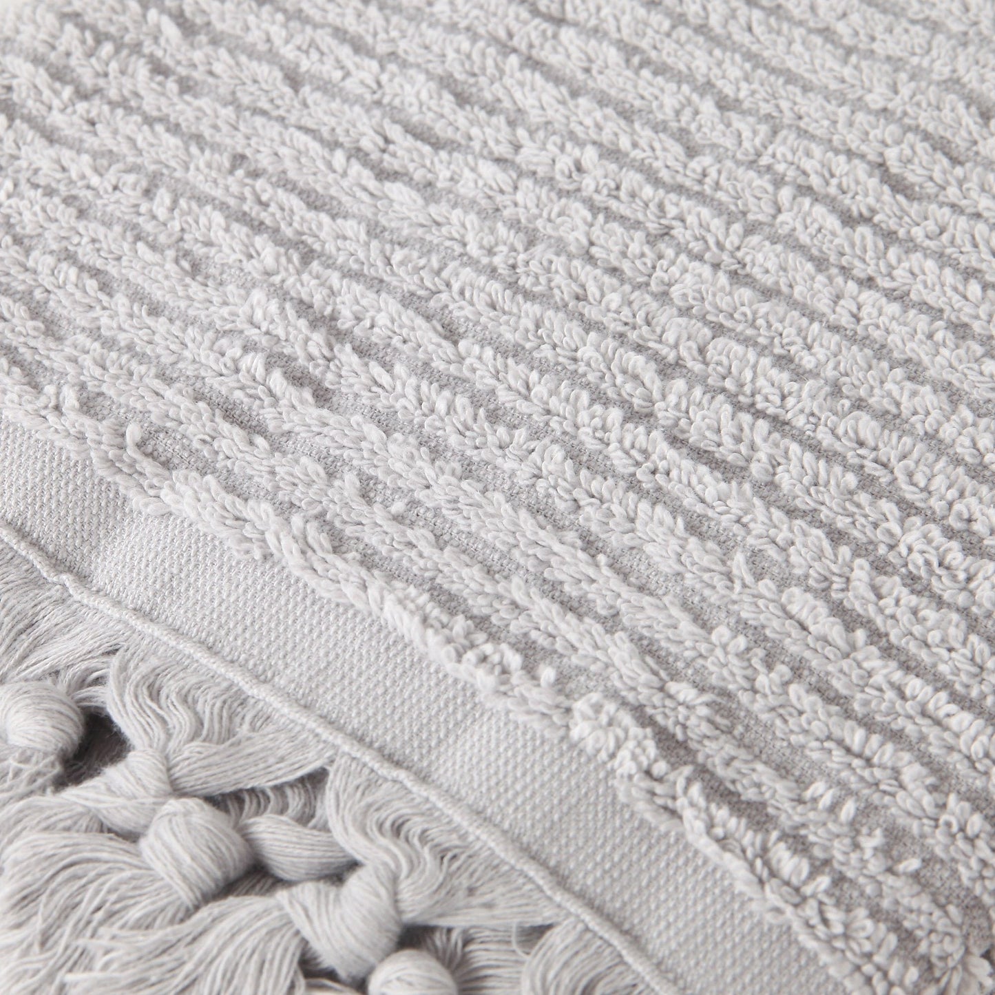 Ribbed Loom Terry Towel Set