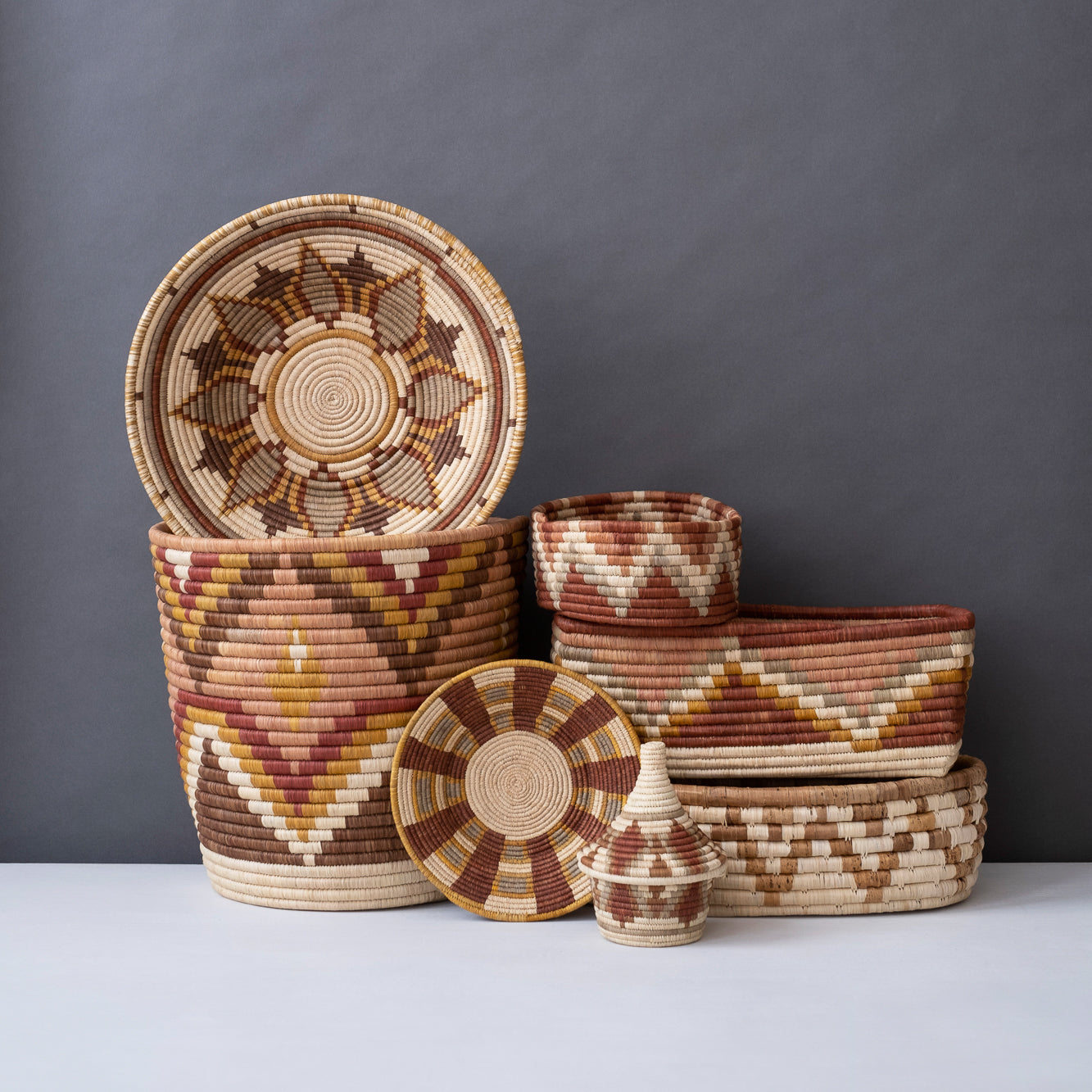 Diamond Bucket Basket ~ Elevate Collection