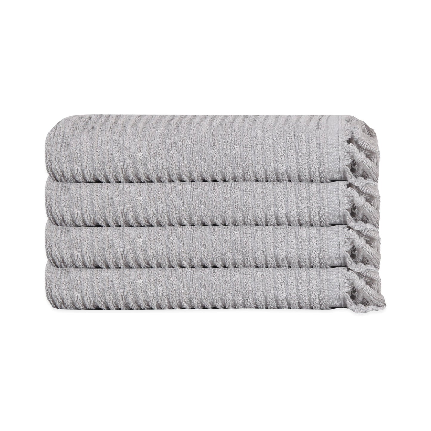 Ribbed Loom Terry Hand Towel Bundle