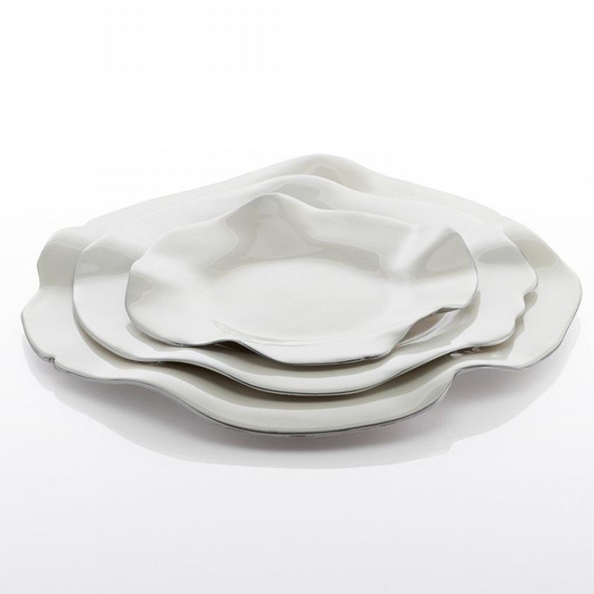 Ruffled Plates - In Stock
