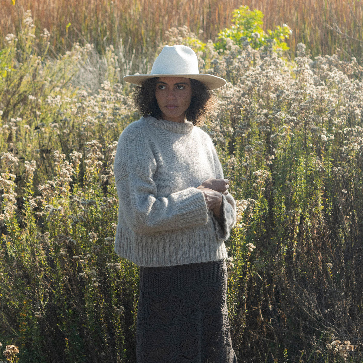 The Dre Western Rancher Hat - Creme