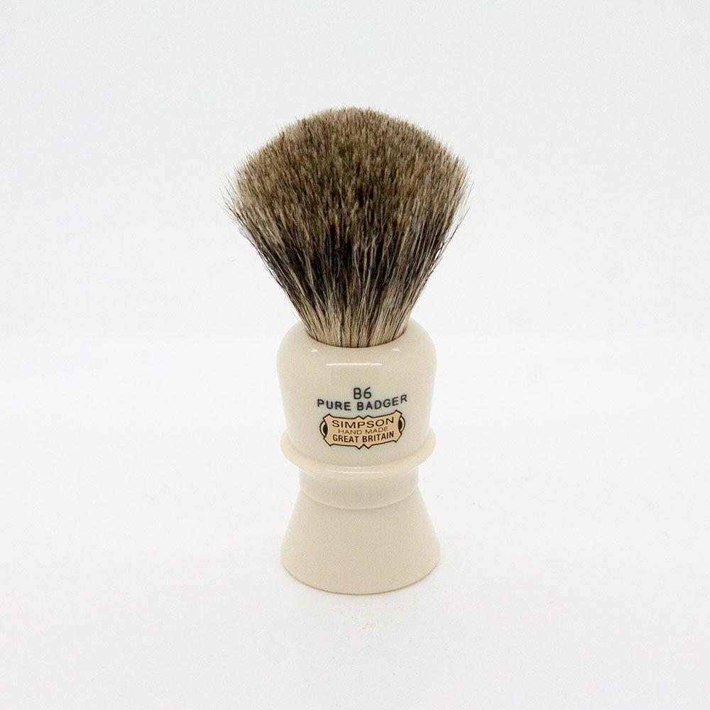 Simpsons Beaufort B6 Pure Badger Shaving Brush