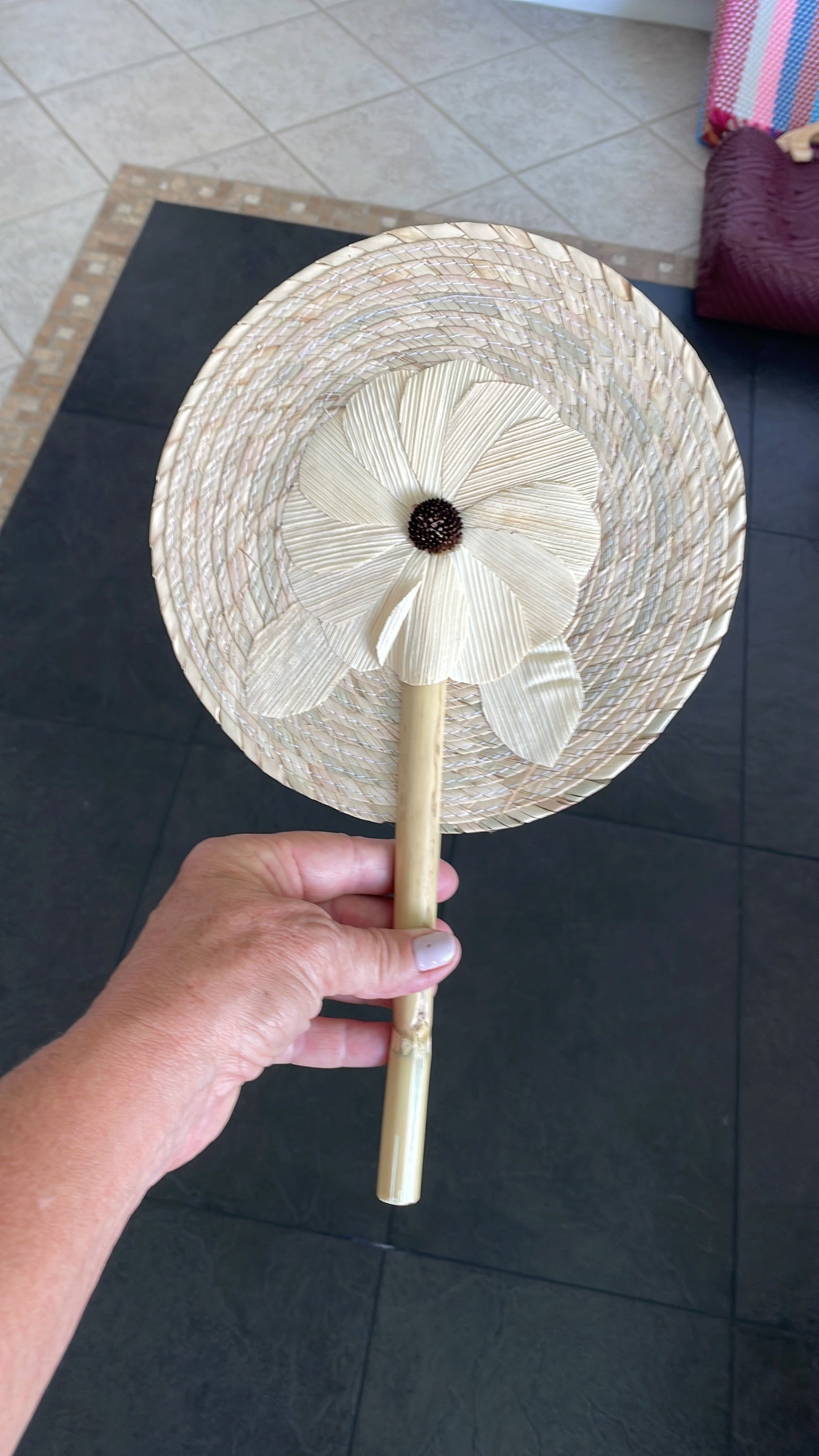 Palm Bamboo Fans