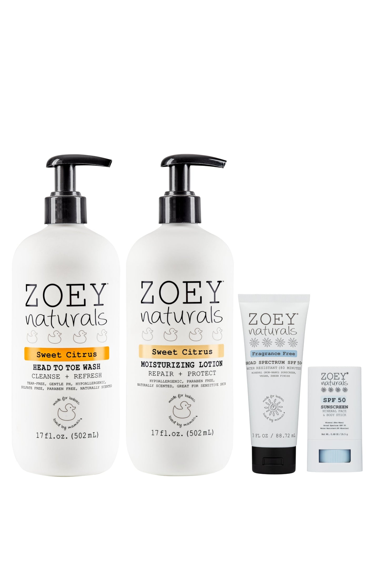 Sweet Citrus Daily Care Essentials