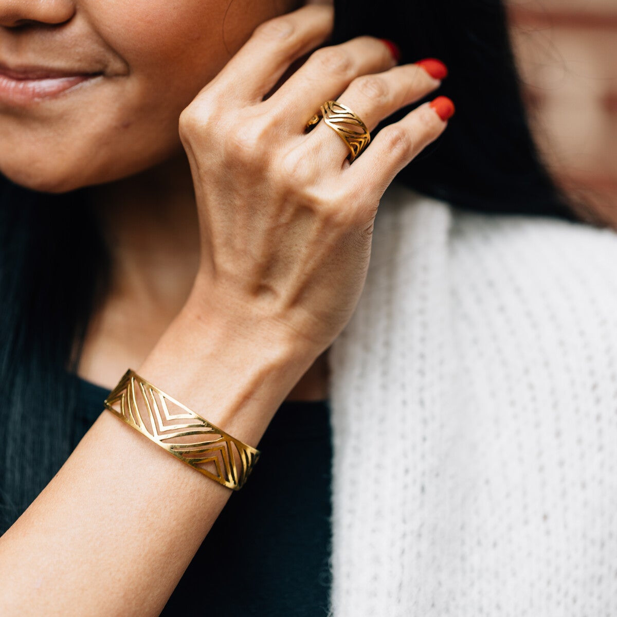 Wingtips Cuff Bracelet