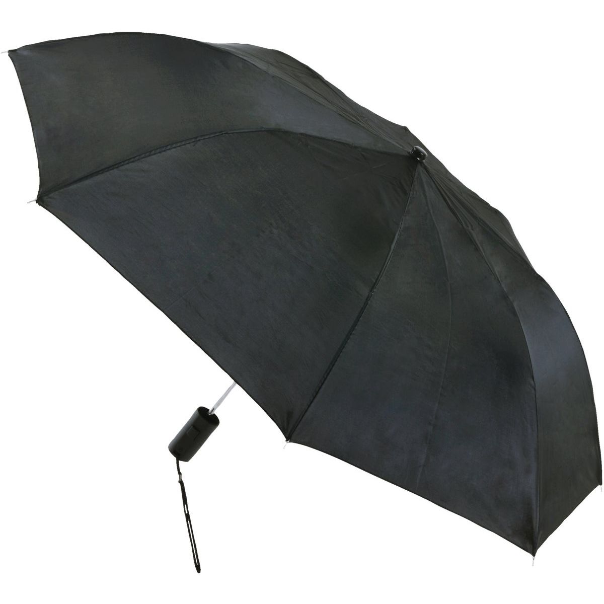 Weather Station Port Raingear Oversize Automatic 42"" Umbrella, Black