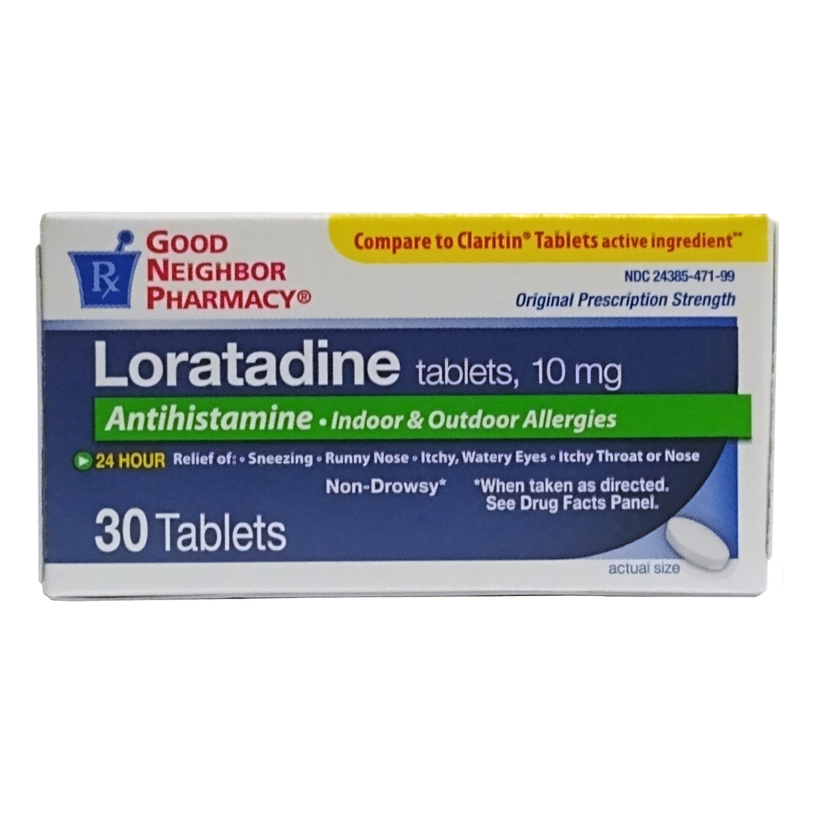Good Neighbor Pharmacy GNP Loratadine 24 HR 10 Mg 30 Tabs