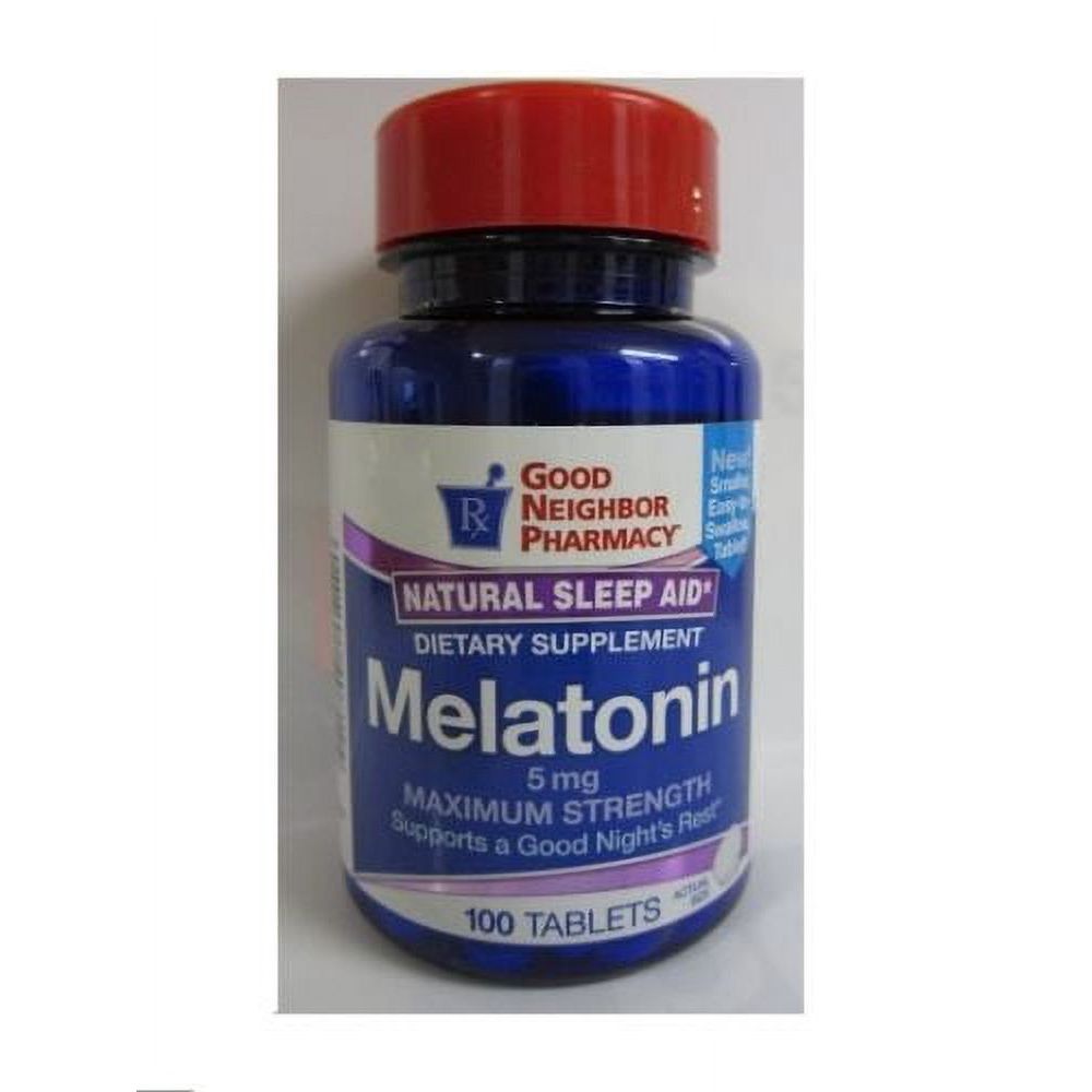 GNP Melatonin 5 Mg Tab 100