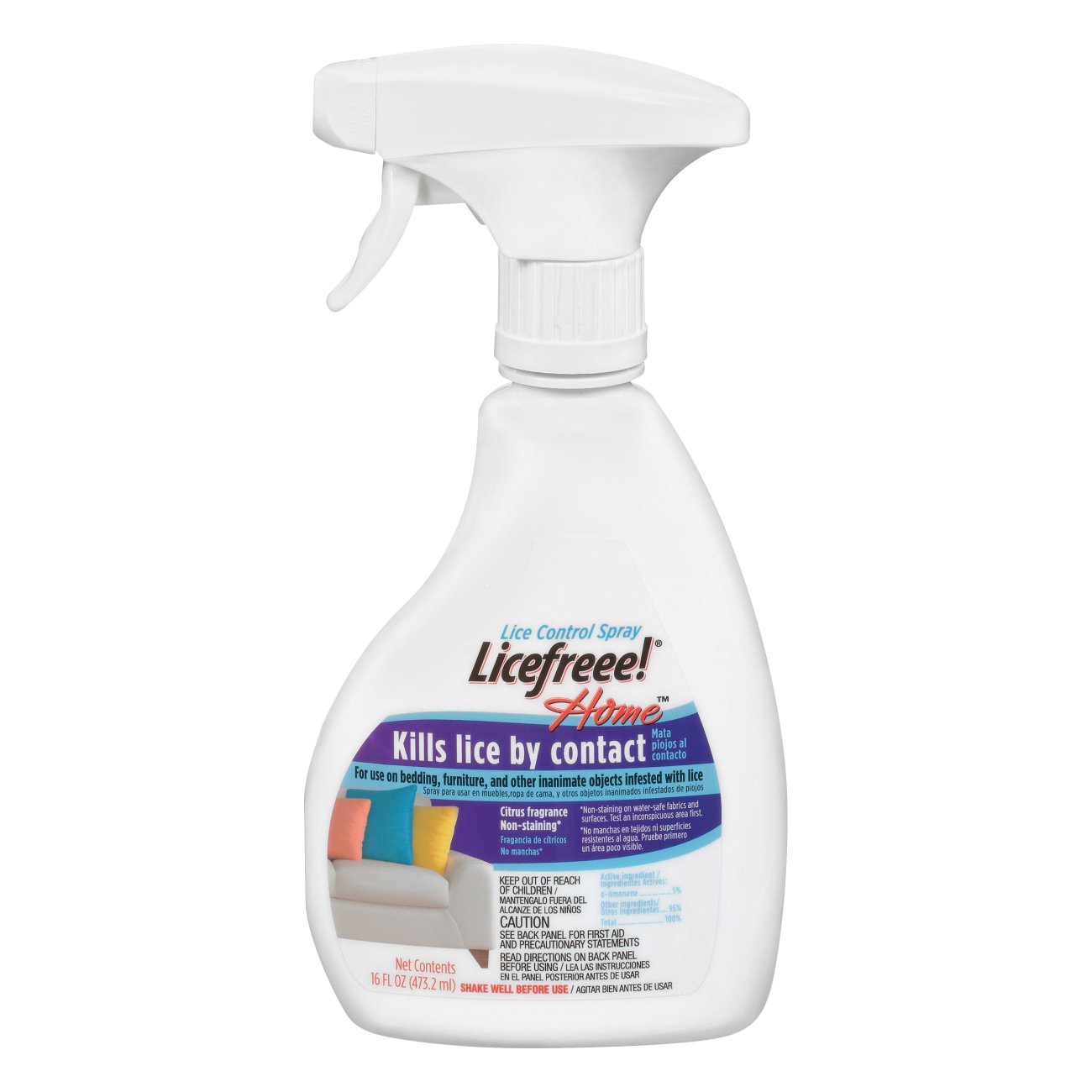 Licefreee! Home Control Spray 16 Fl Oz