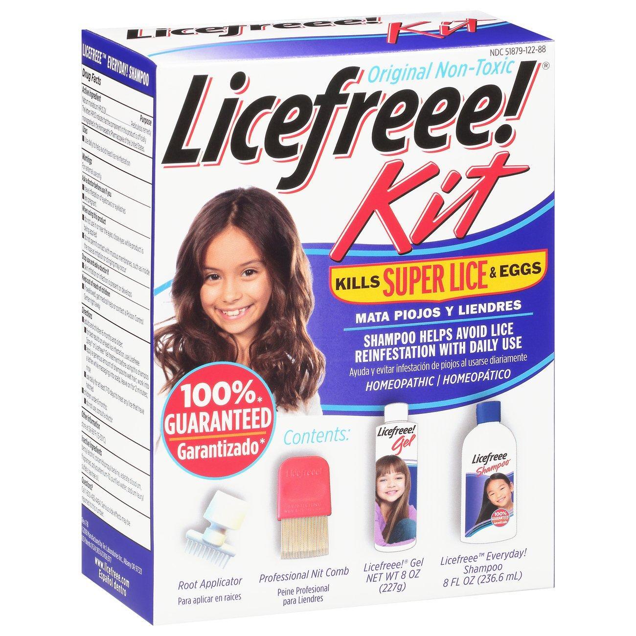 Licefreee! Non-Toxic Original Lice Treatment Kit 4