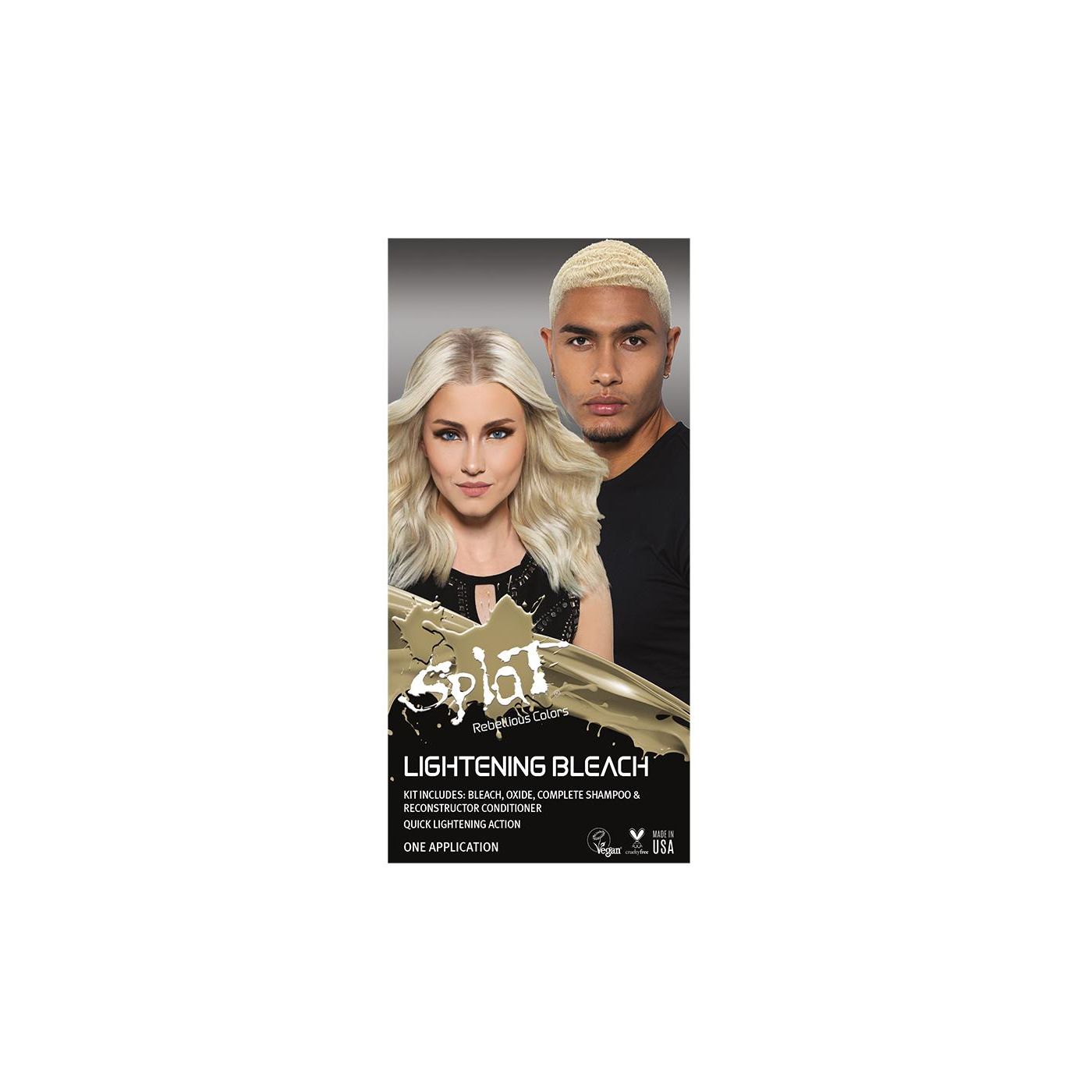 Splat Hair Color, Lightening Bleach, Complete Kit - Osadia Concept Store