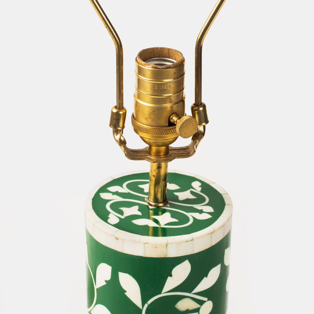 Floral Vines Table Lamp - Green