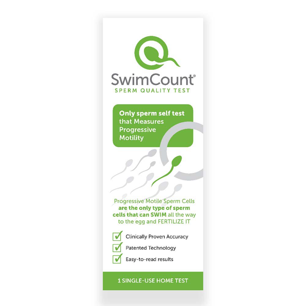 SwimCount Sperm Quality At-Home Male Fertility Test