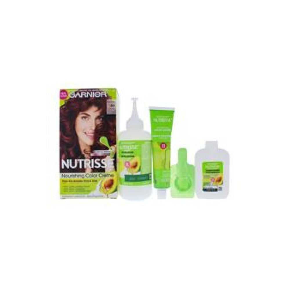 Nutrisse Garnier Permanent True Red Hair Color Creme Kit