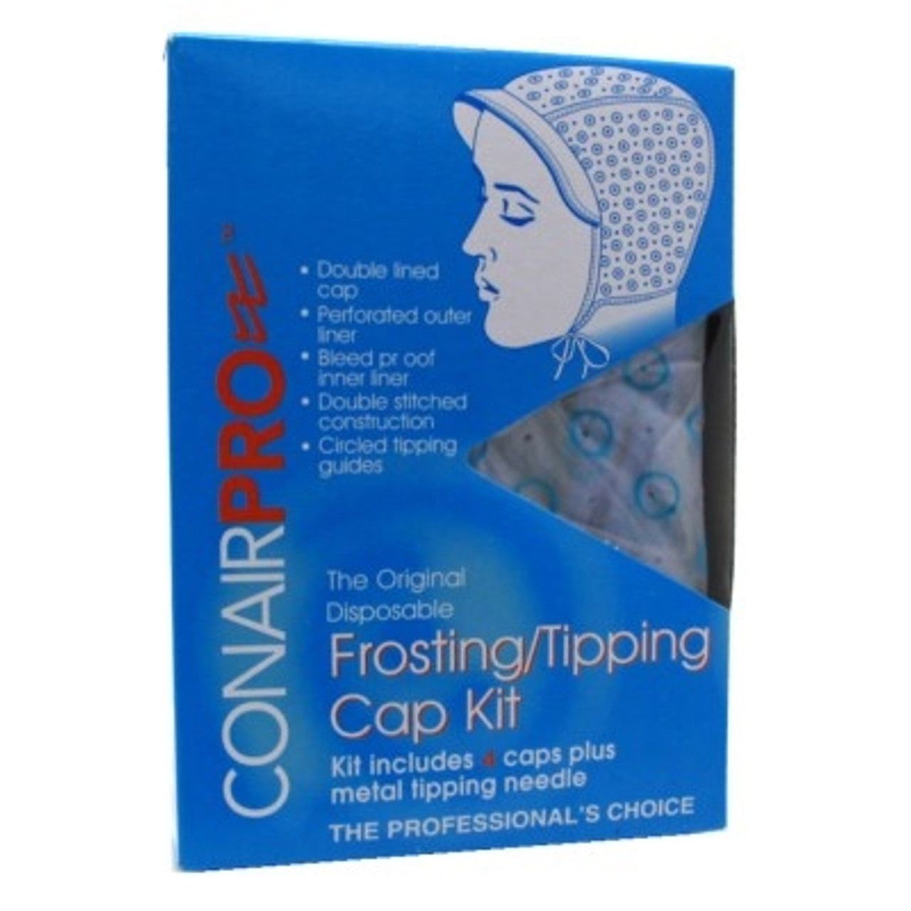 Conair Pro Disposable Frosting / Tipping Cap Kit