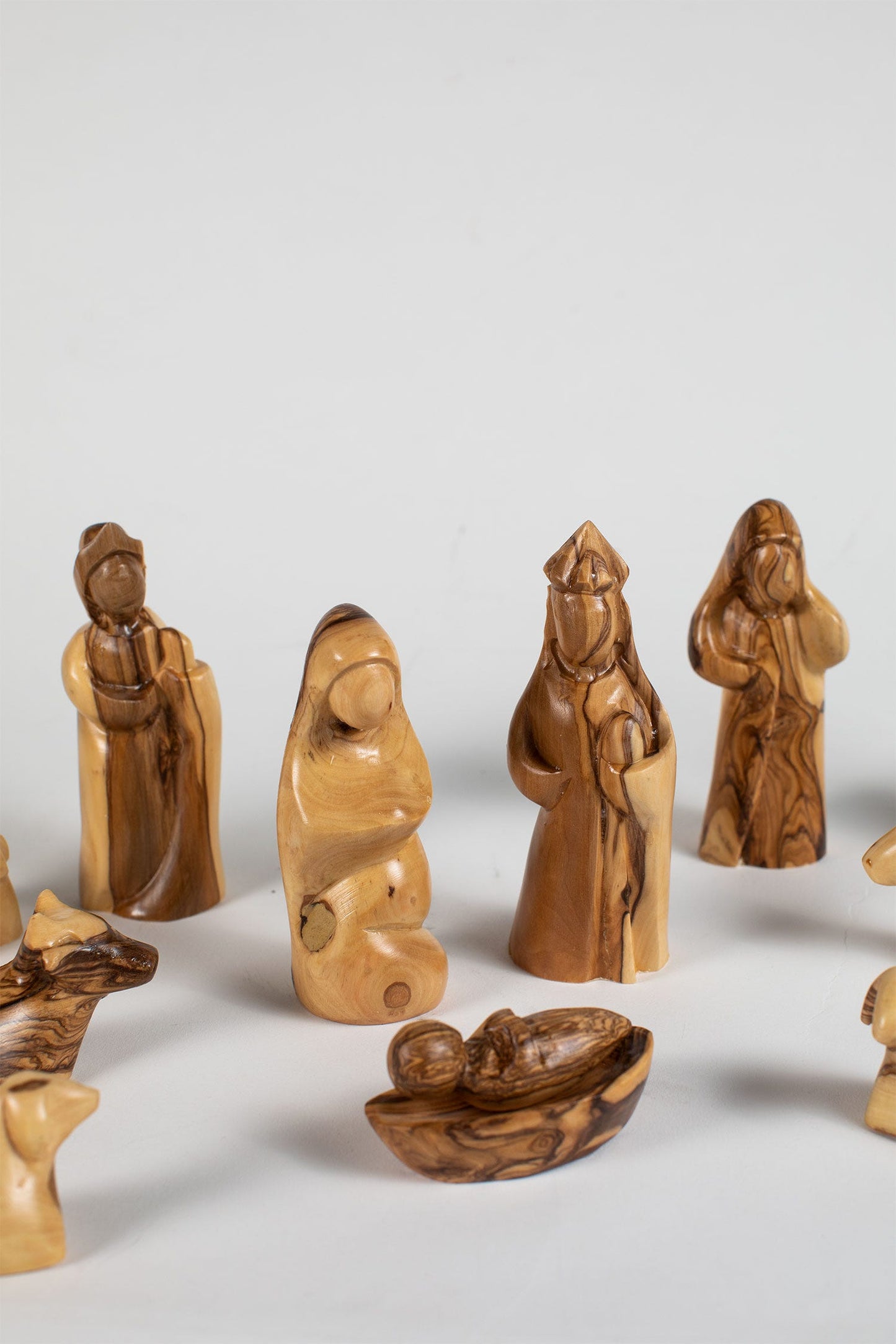 Carved Olive Wood Nativity