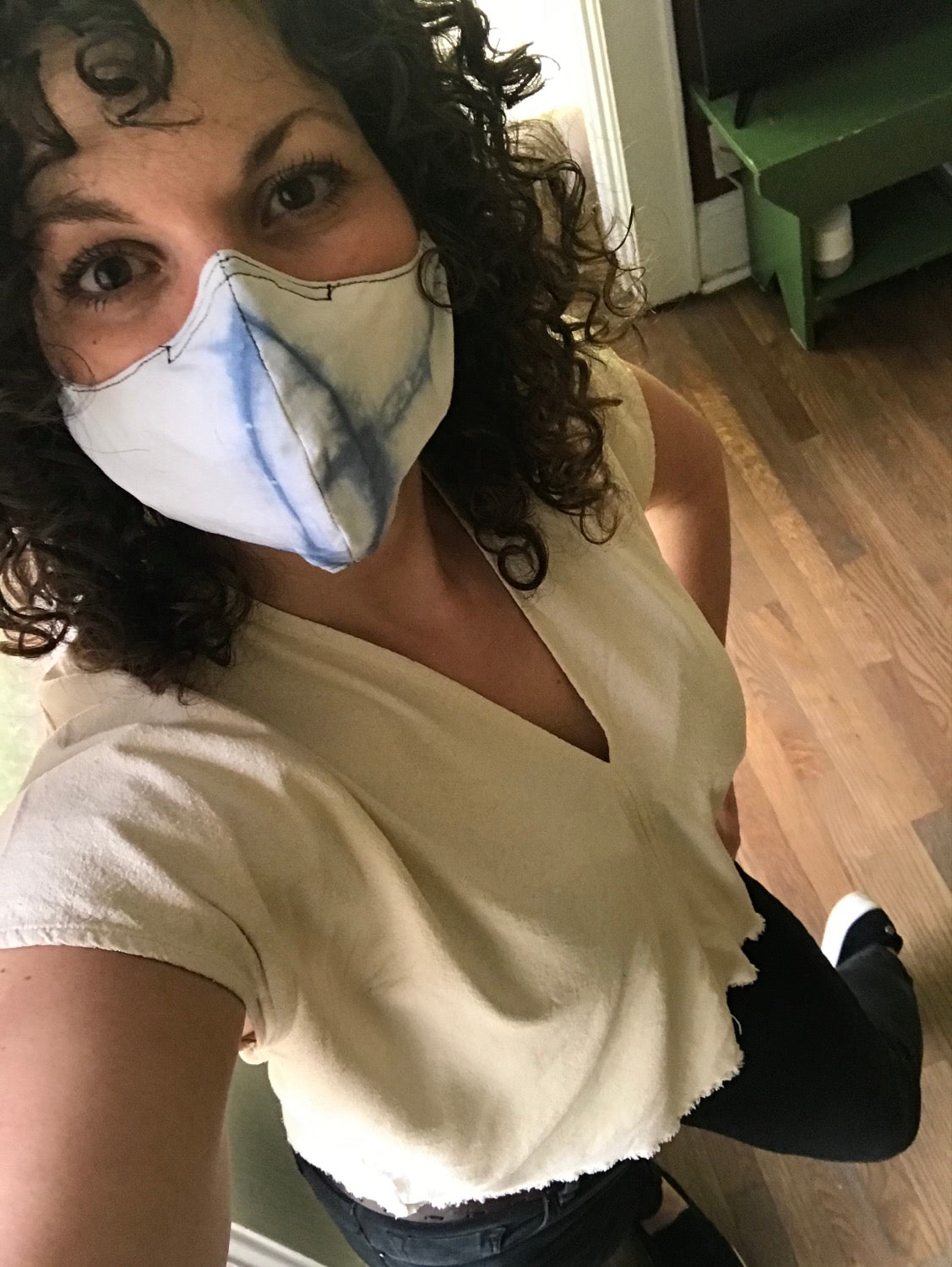 Zero Waste Cream Silk Market Top