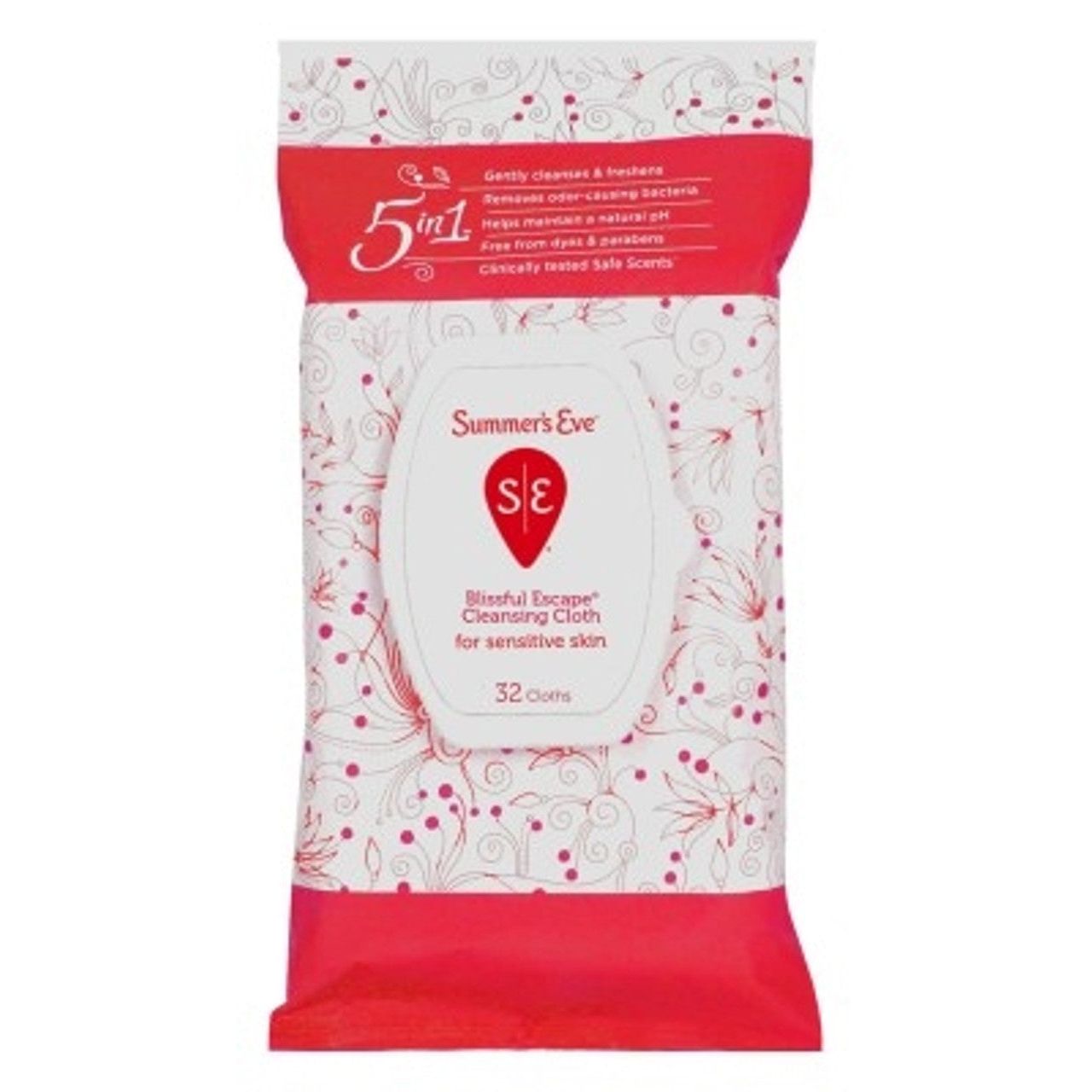 Summer's Eve Cleansing Cloths, Blissful Escape