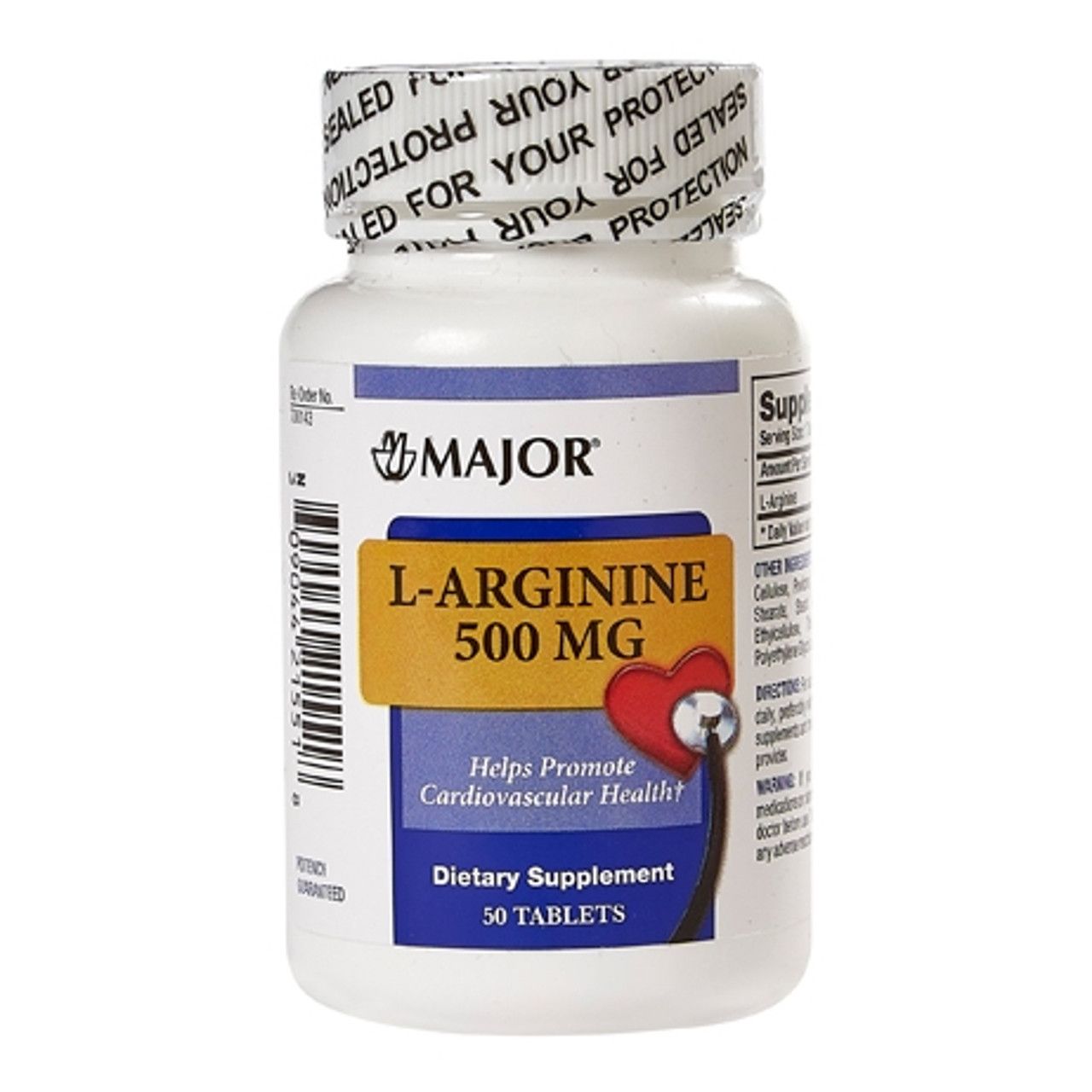 Major Arginine 500 Mg