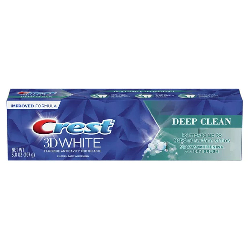 Crest Toothpaste, Anticavity, Fluoride, Deep Clean, Advanced 3.8 Oz