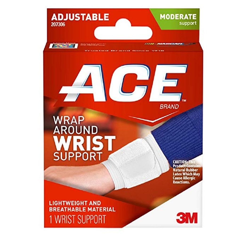 Ace Wrap Around Wrist Support Adjustable - Each