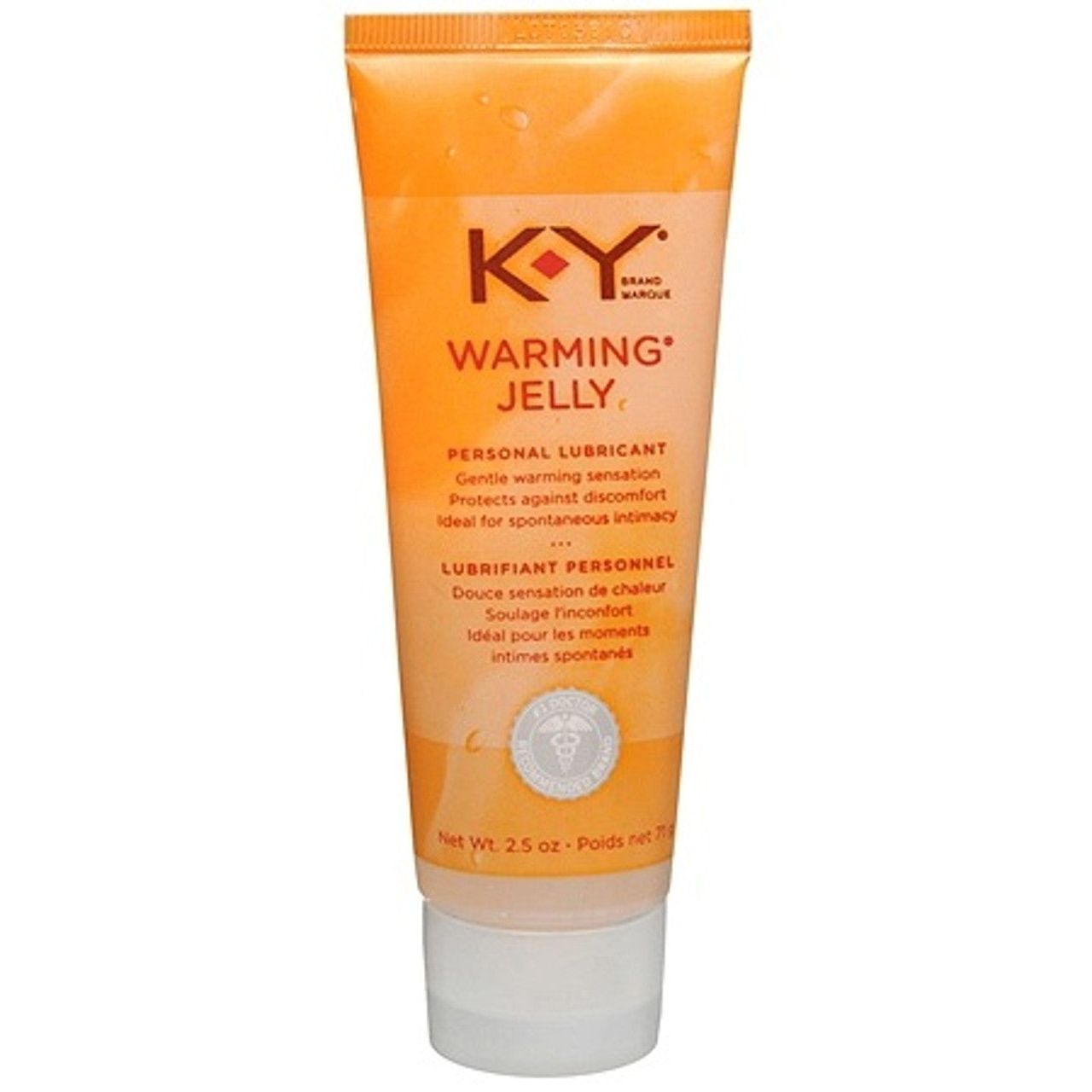 K-Y Personal Lubricant, Warming Jelly 2.5 Oz