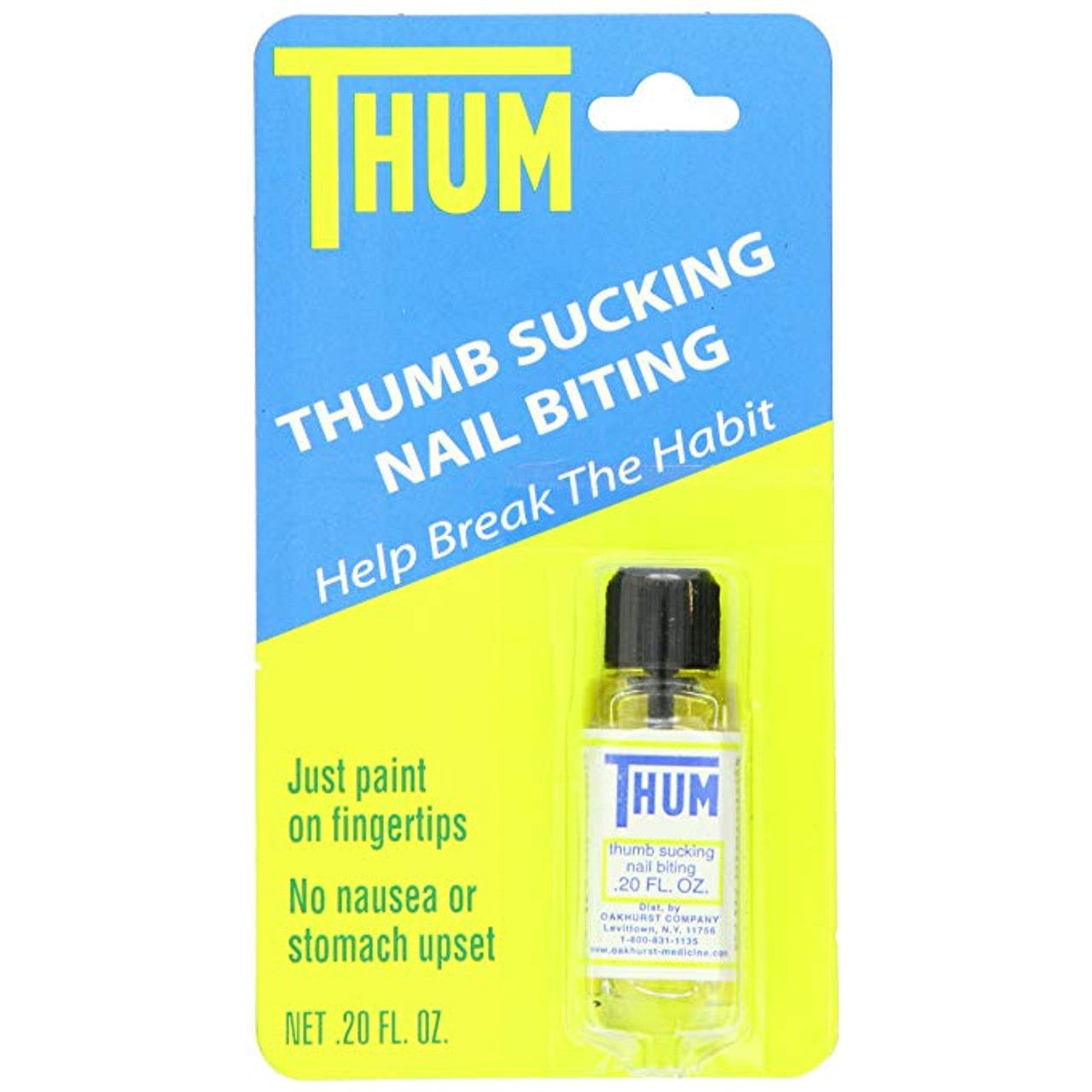 Thum Anti-Thumb Sucking & Nail Biting Liquid, 0.2 Oz - Osadia Concept Store