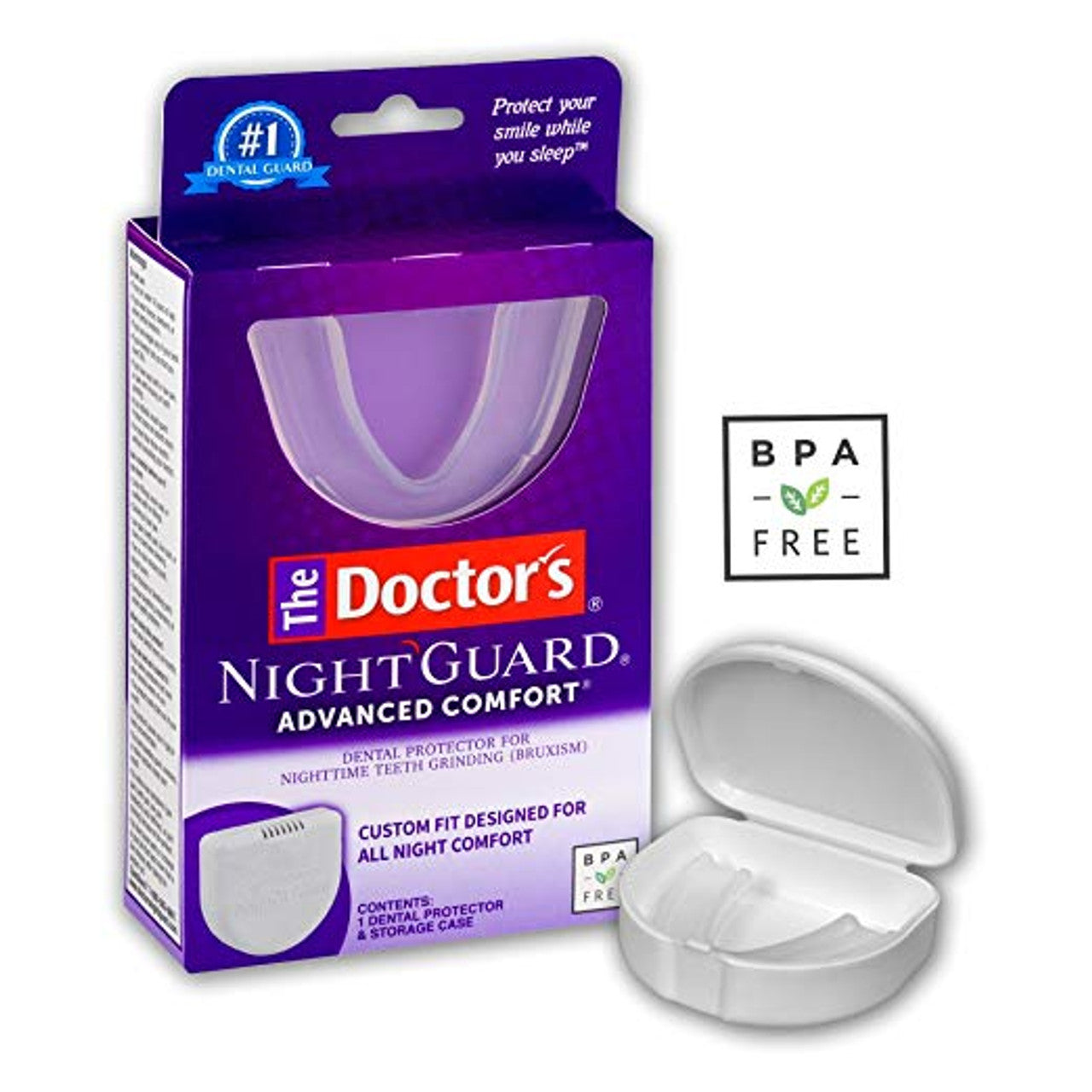 The Doctor's NightGuard, Advanced Comfort, Dental Guard For Teeth Grinding
