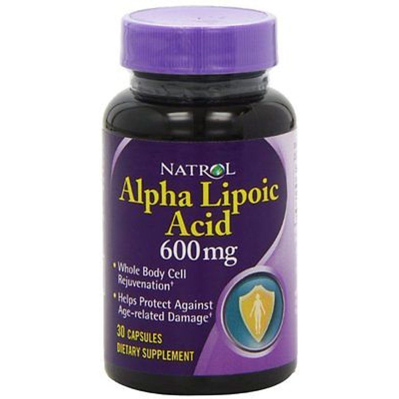 Natrol Alpha Lipoic Acid 600 Mg, 30 Capsules