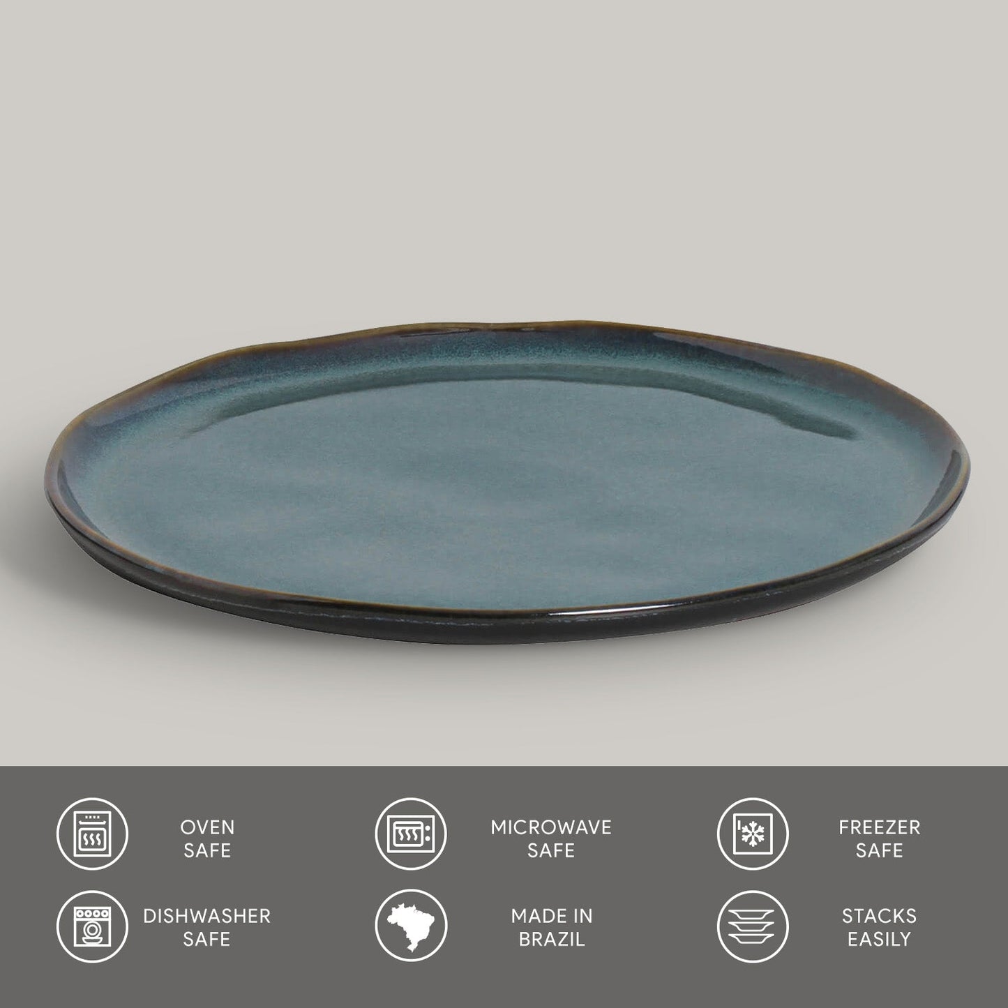 Buffet Dinner Plate Set of 4