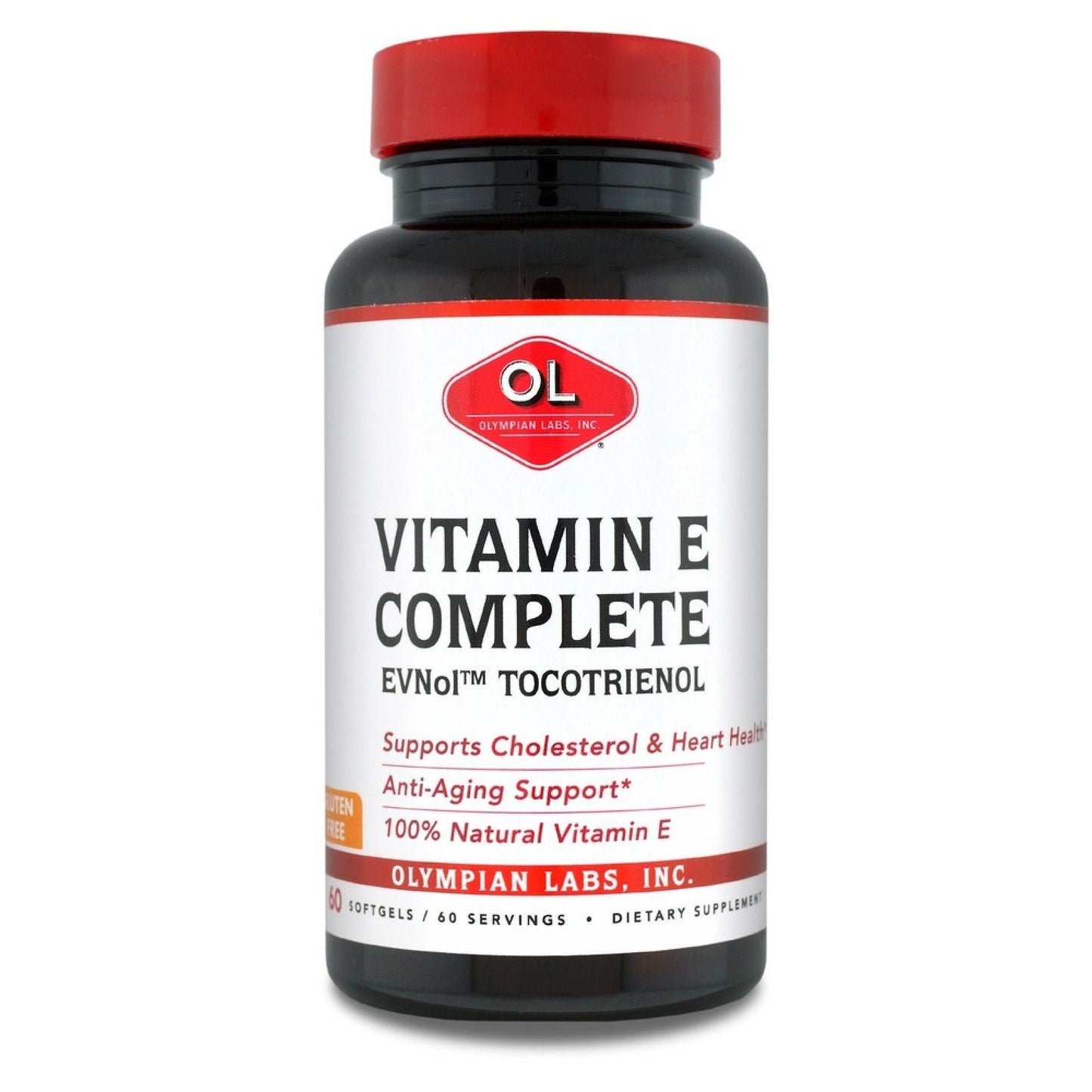 Olympian Labs Tocomin Tocotrienol Vitamin E Complete 60 Softgels