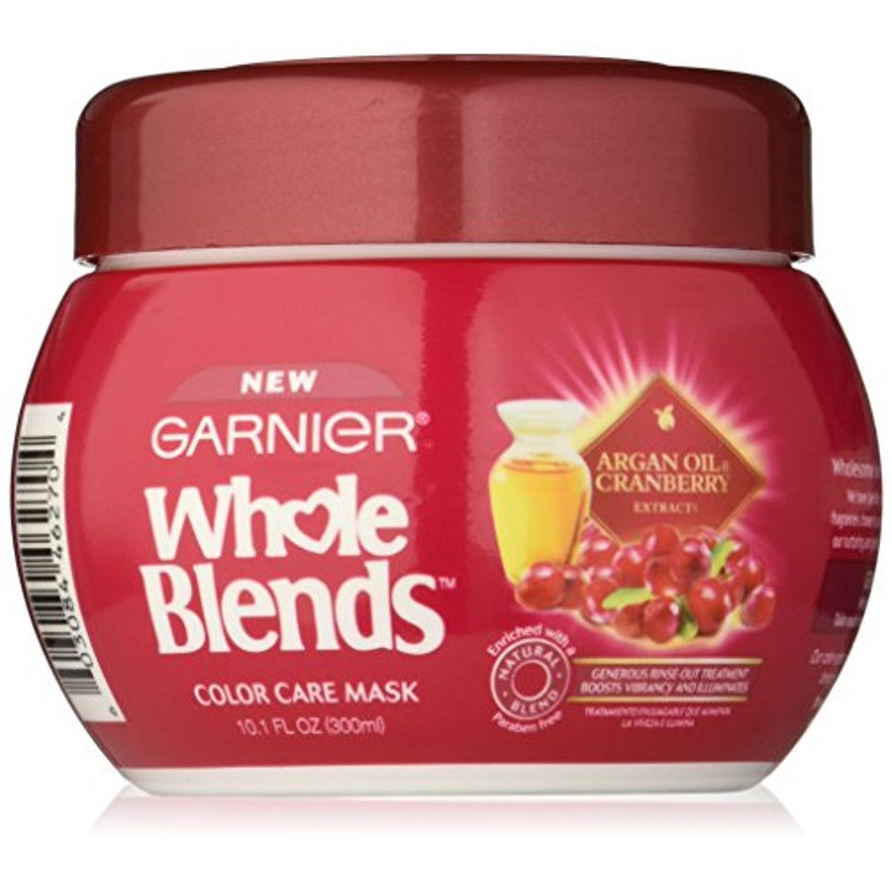 Garnier Whole Blends Color Care Mask Argan Oil & Cranberry Extracts 10.10 Oz - Osadia Concept Store