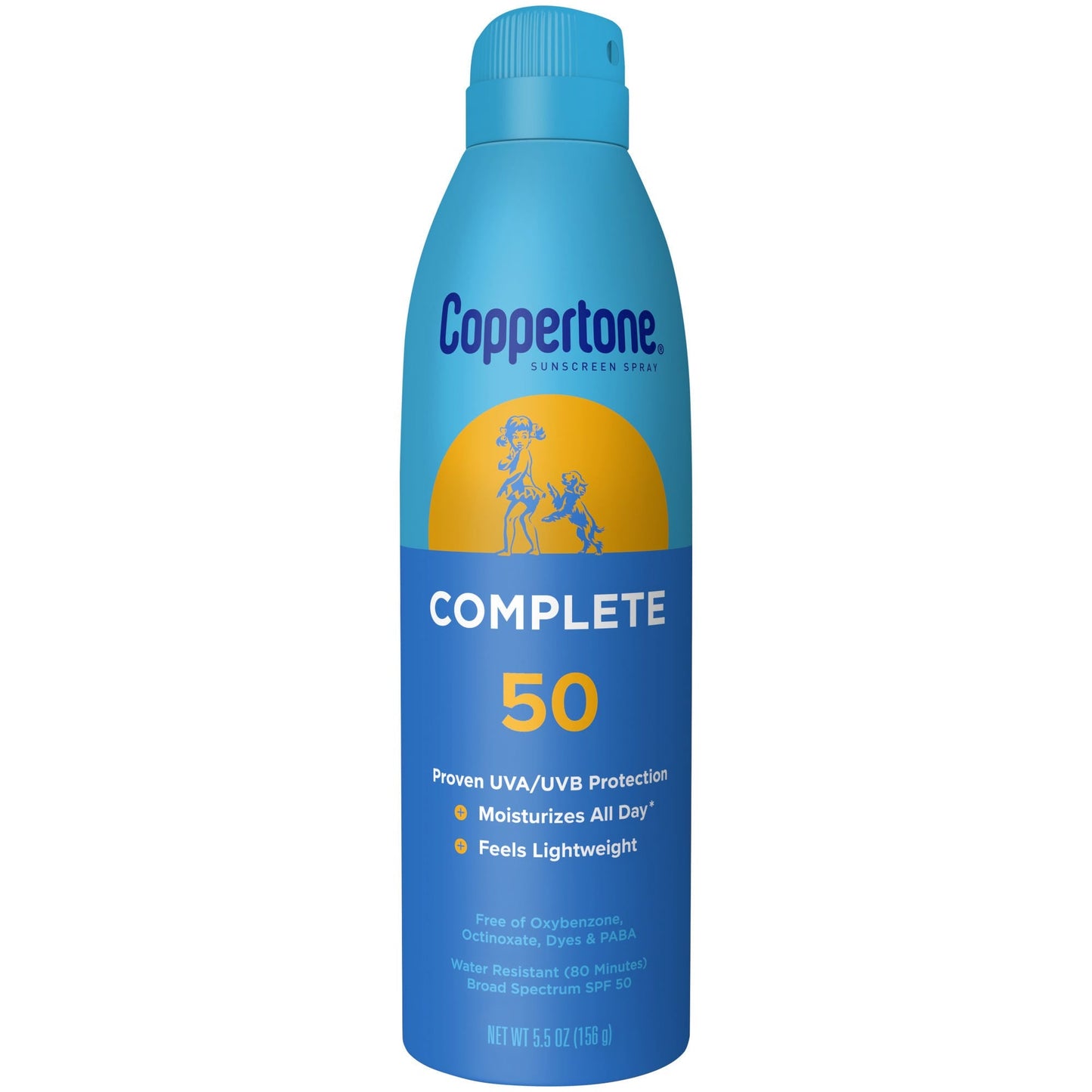Coppertone Complete Sunscreen Spray - SPF 50 - 5.5oz