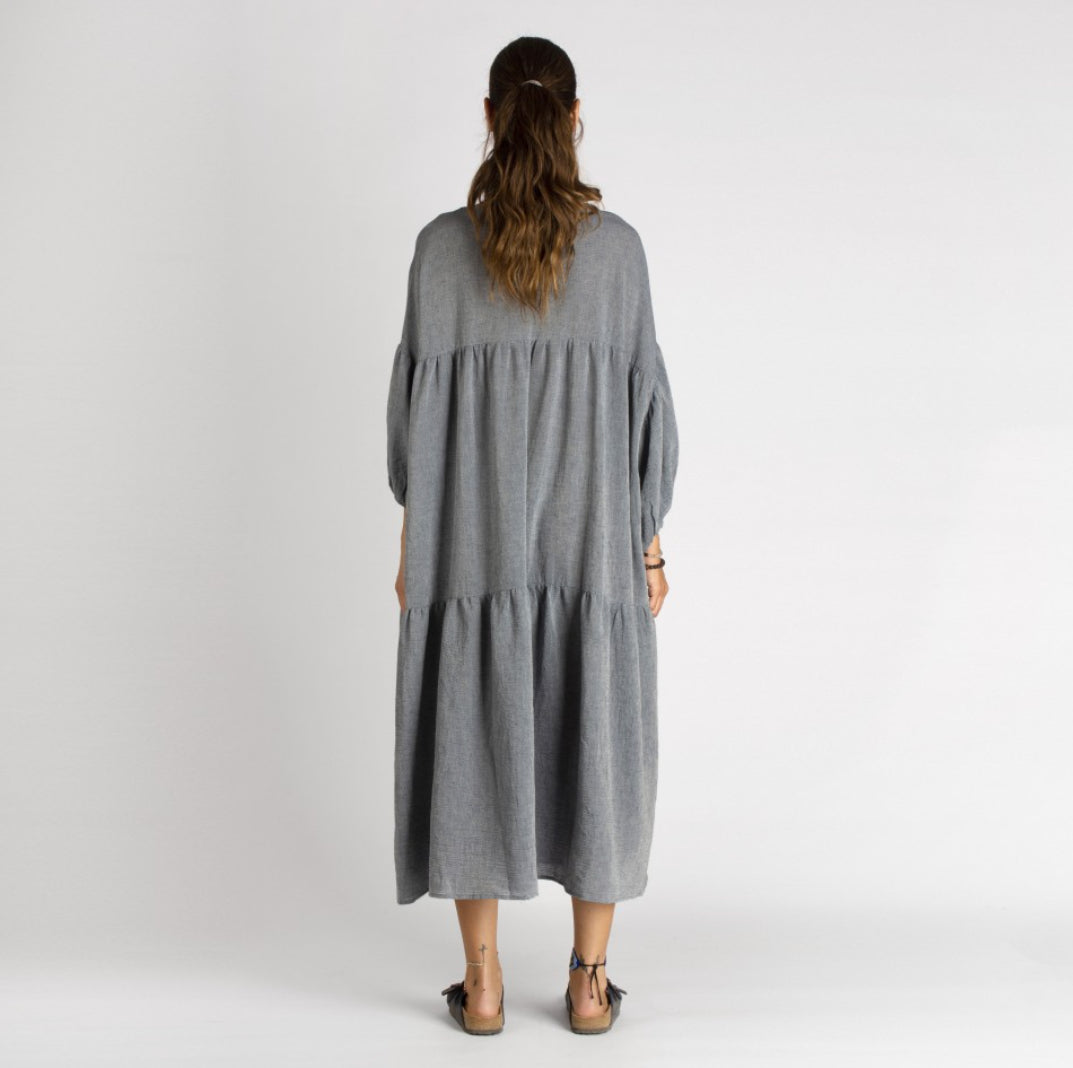 Sile Fully-Pleated Dress