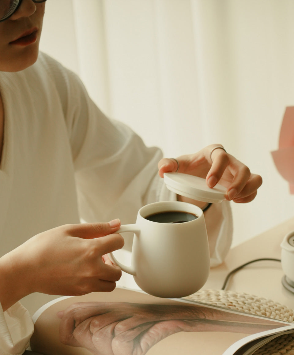 Ui 3 Self-heating Mug Set - Rosy Apricot (SD)