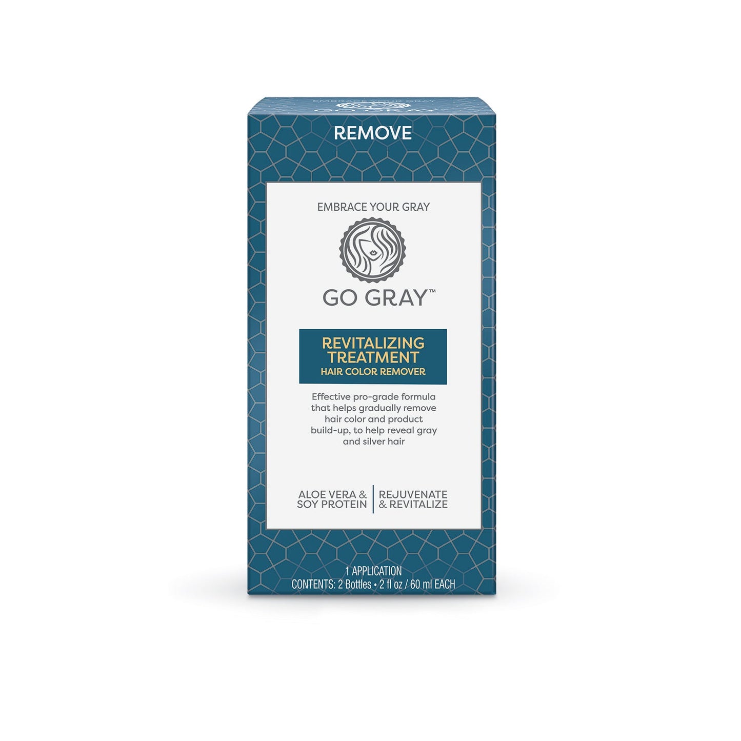 Go Gray Revitalizing Treatment Hair Color Remover