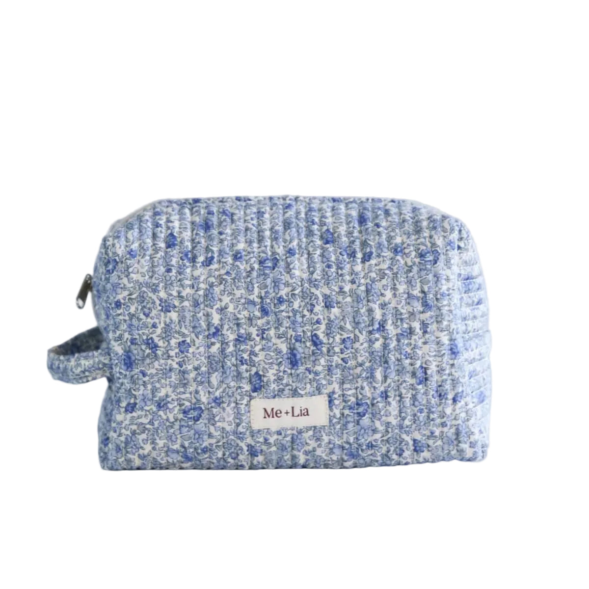 Blue Blossom Make-up Pouch - Large