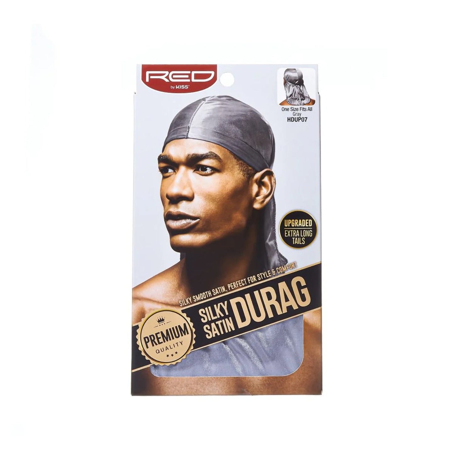 Red By Kiss Premium Silky Satin Durag #Hd