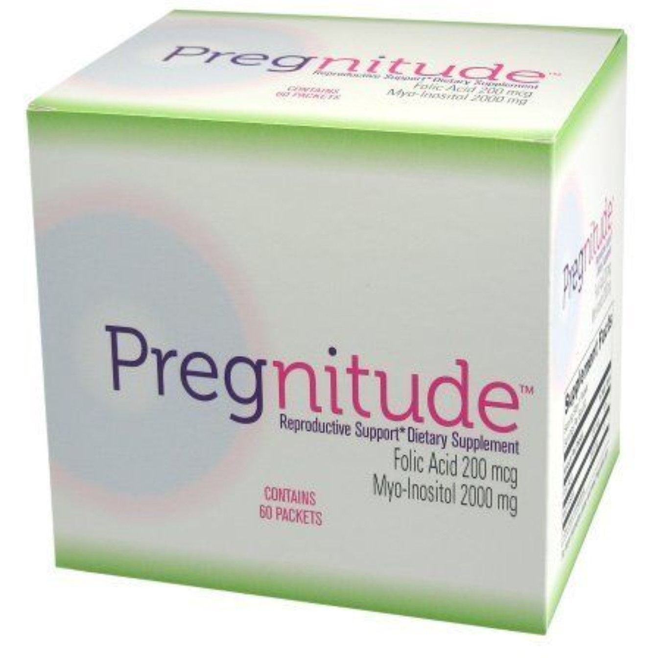 Pregnitude Paquetes De Apoyo Reproductivo 60 Unidades