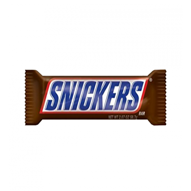 Snickers Full Size Milk Chocolate Candy Bar, 1.86 Oz