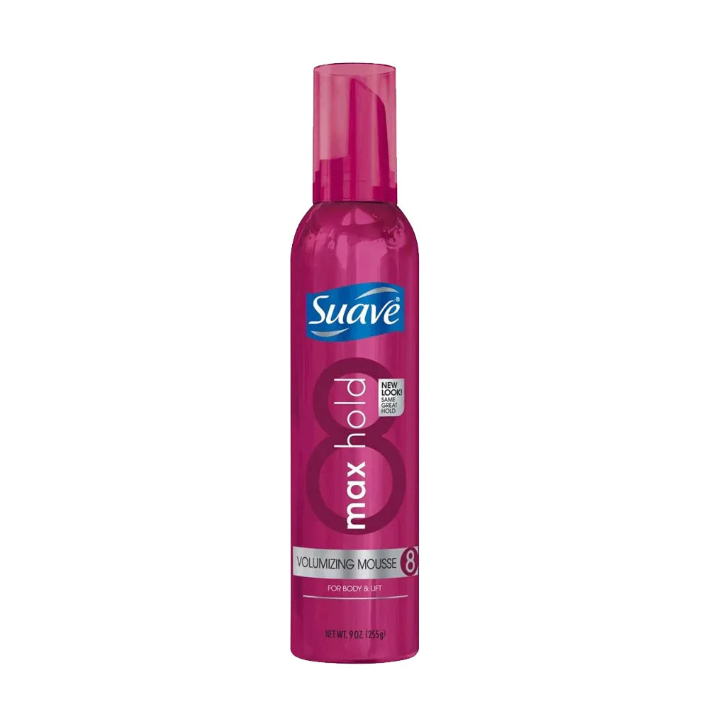 Suave Essentials Max Hold Volumizing Mousse - 9oz