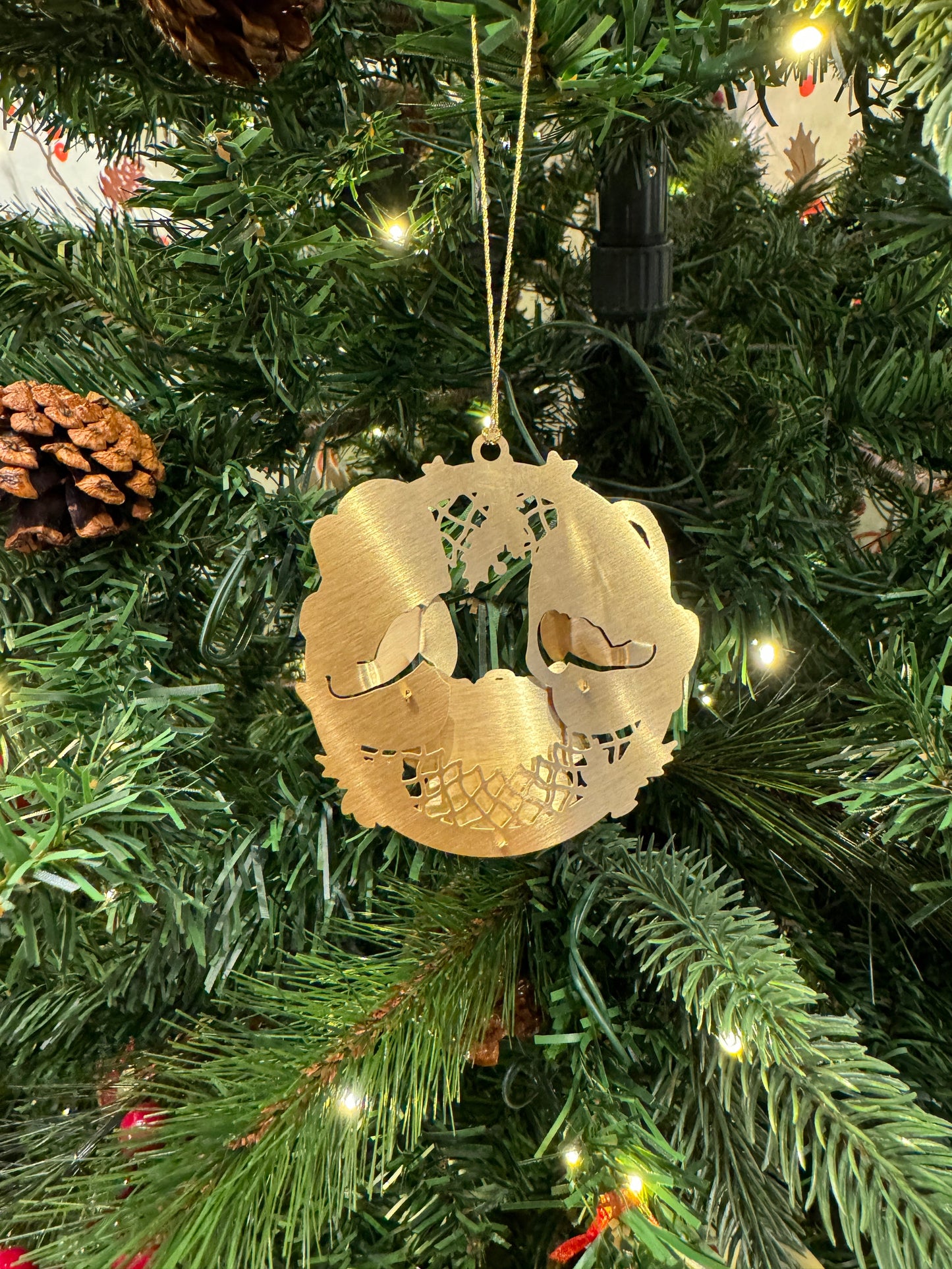 MARY, JOSEPH, AND BABY JESUS ORNAMENT (FAMILY)
