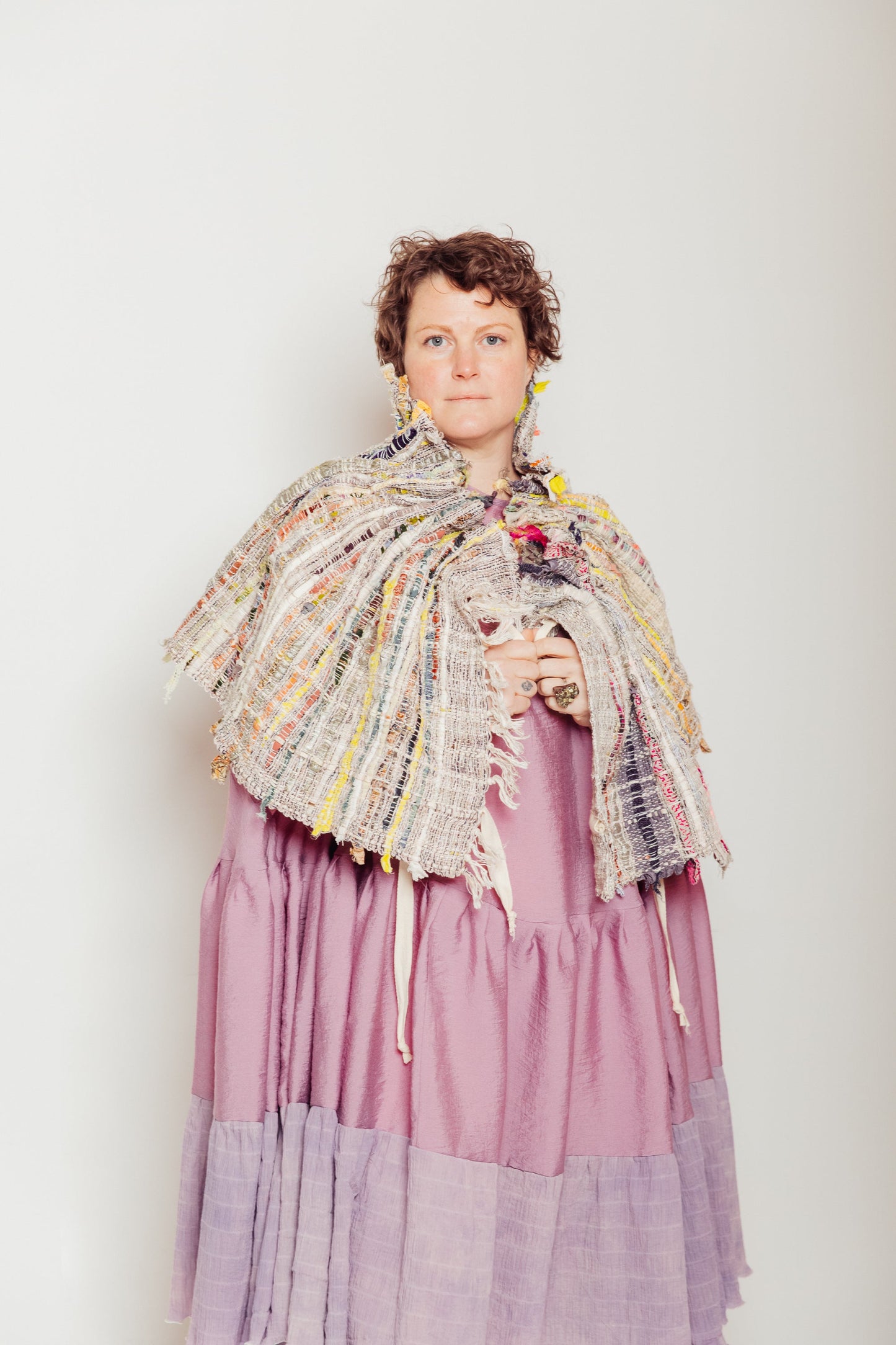 Studio-Woven Zero-Waste Kinetic Studio Wrap