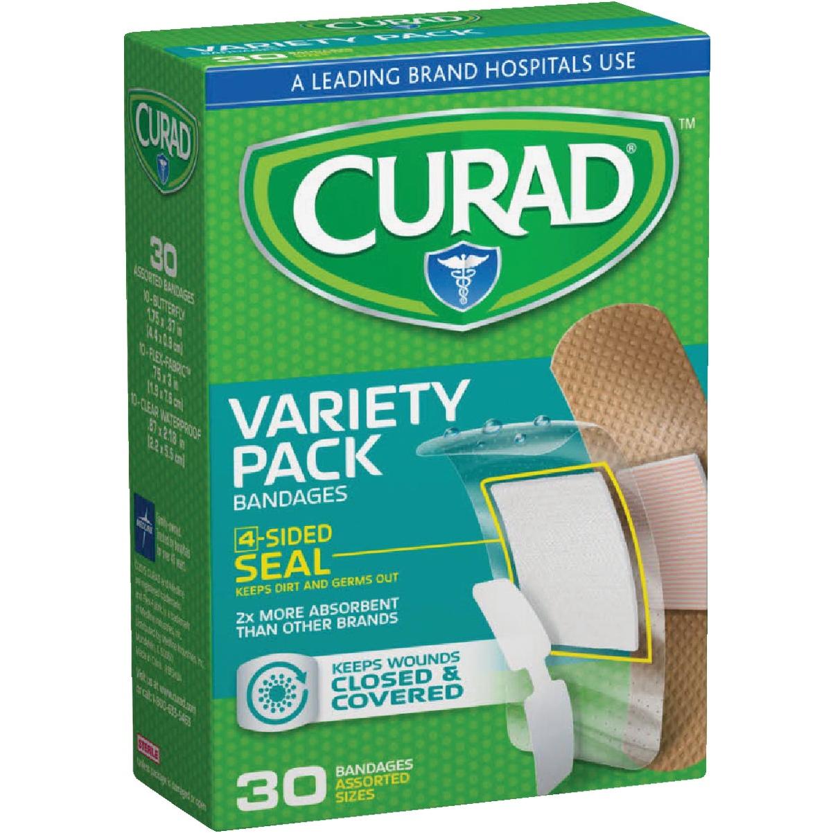 Curad Medline Variety Pack Assorted Bandages