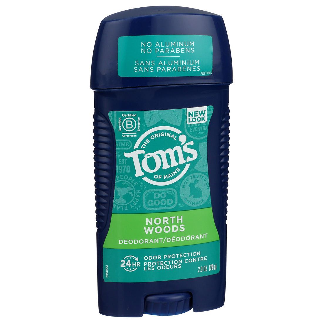 Tom's of Maine Deodorant, North Woods Scent, Aluminum Free 3.25 Oz